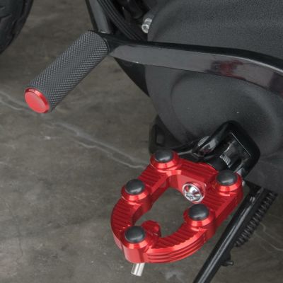 アレンネス MXフットペグ レッド