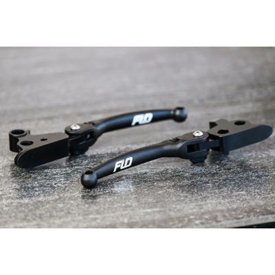MXスタイル アジャスタブル レバーセット ブラック FLO MOTORSPORTS