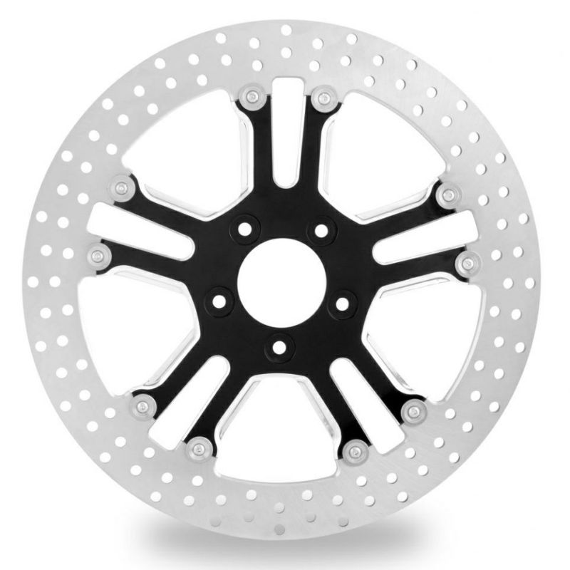 Performance Machine DIXON 11.8インチ・フロントブレーキローター プラチナカット-01