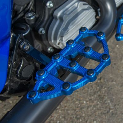 アレンネス MX Billet パッセンジャーフロアボード　ブルー