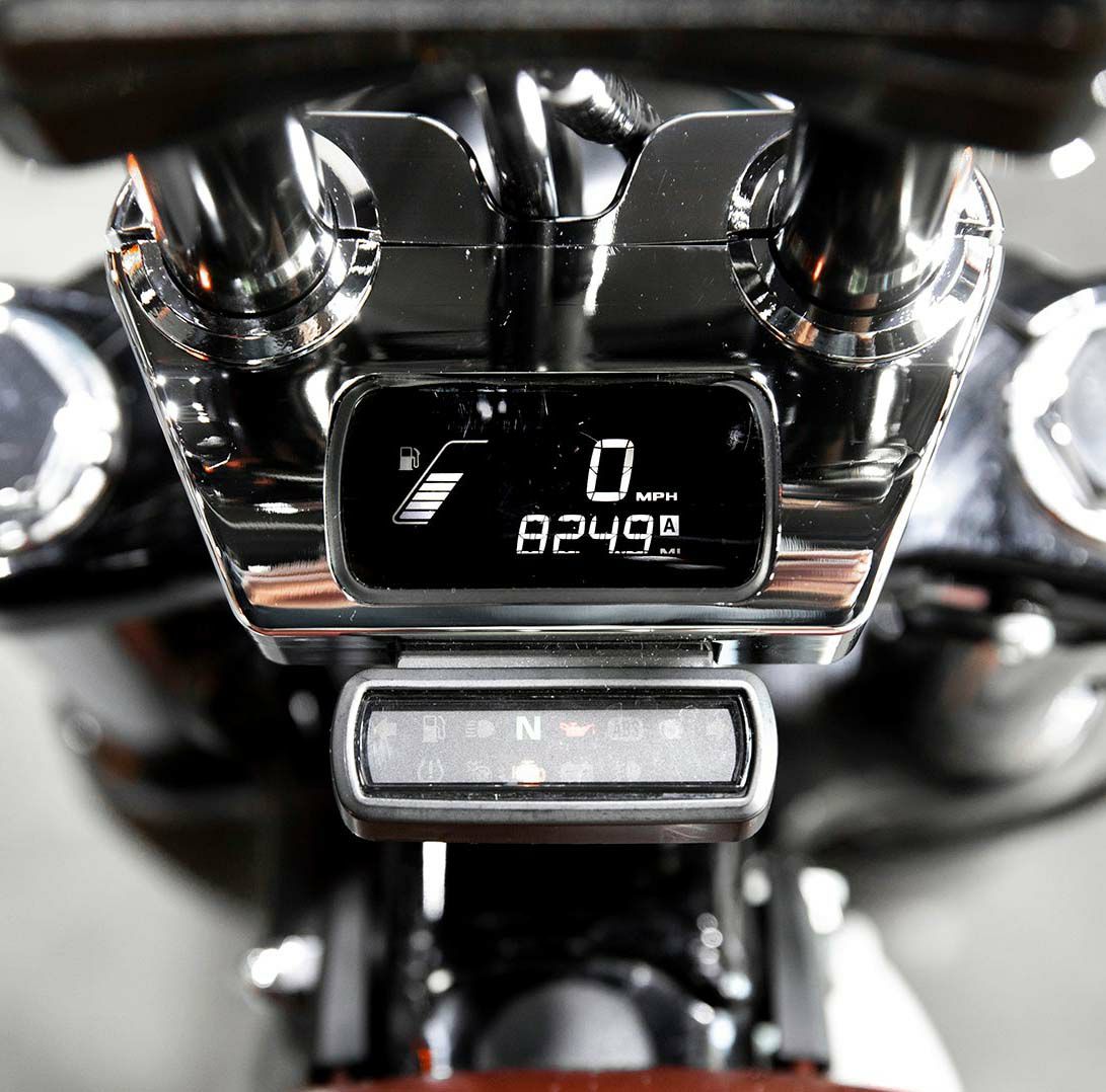 BILTWELL ダッシュパネル マウントゲージ ブラック |ハーレーパーツ 