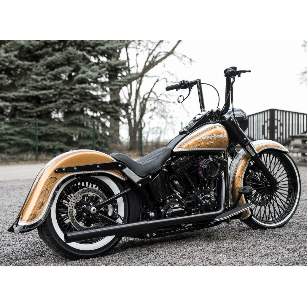 Killer Custom 4インチ・ストレッチリアフェンダー ソフテイルスリム-02