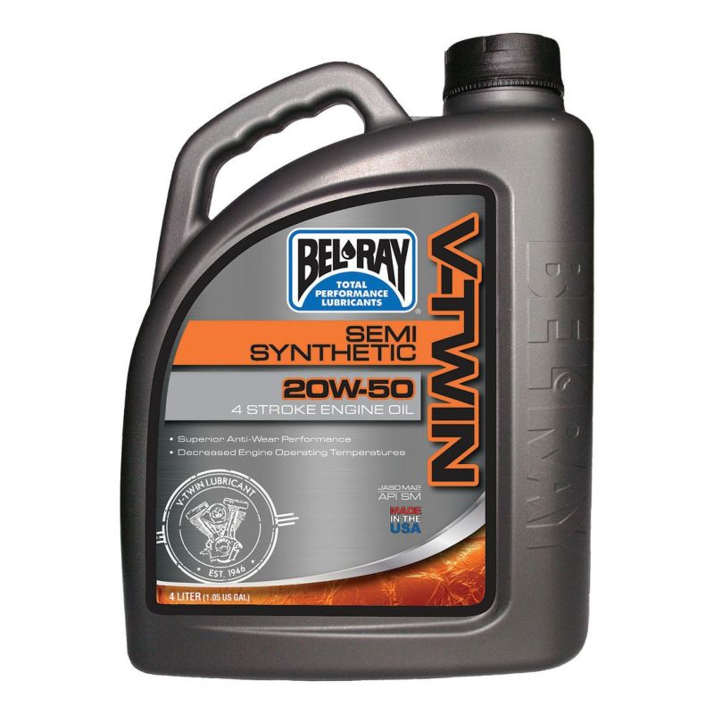 ハーレーSYN3 エンジンオイル 20W-50 2本セット ハーレー純正オイル SYN3 シンスリー/SAE20W50 - Harley