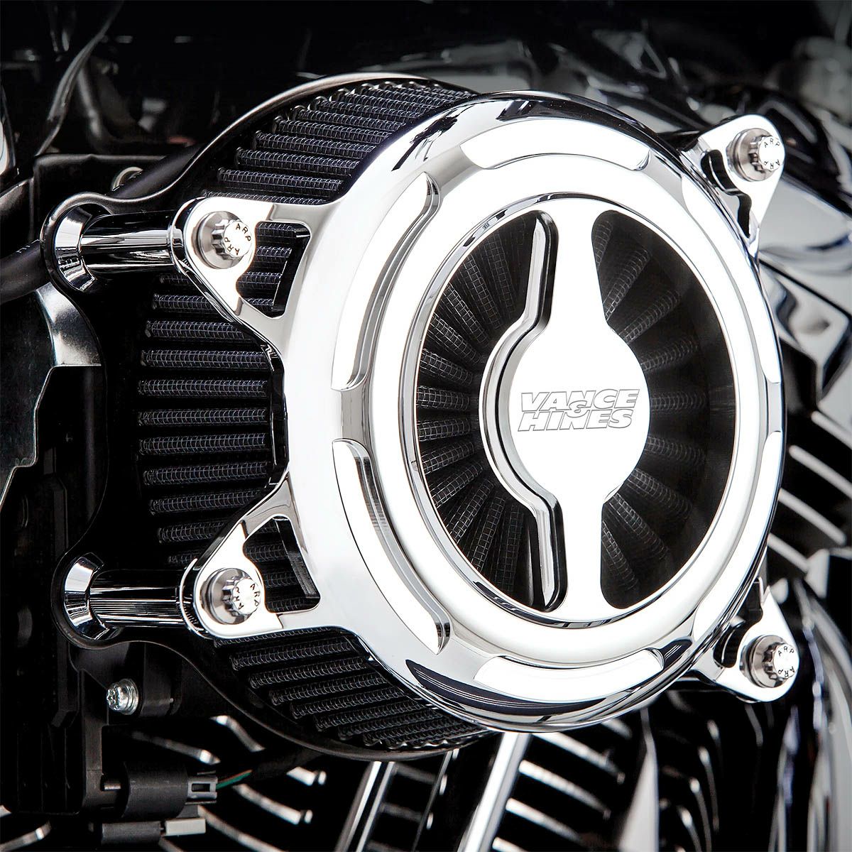 VANCE&HINES VO2 BLADE エアークリーナー　クローム-01