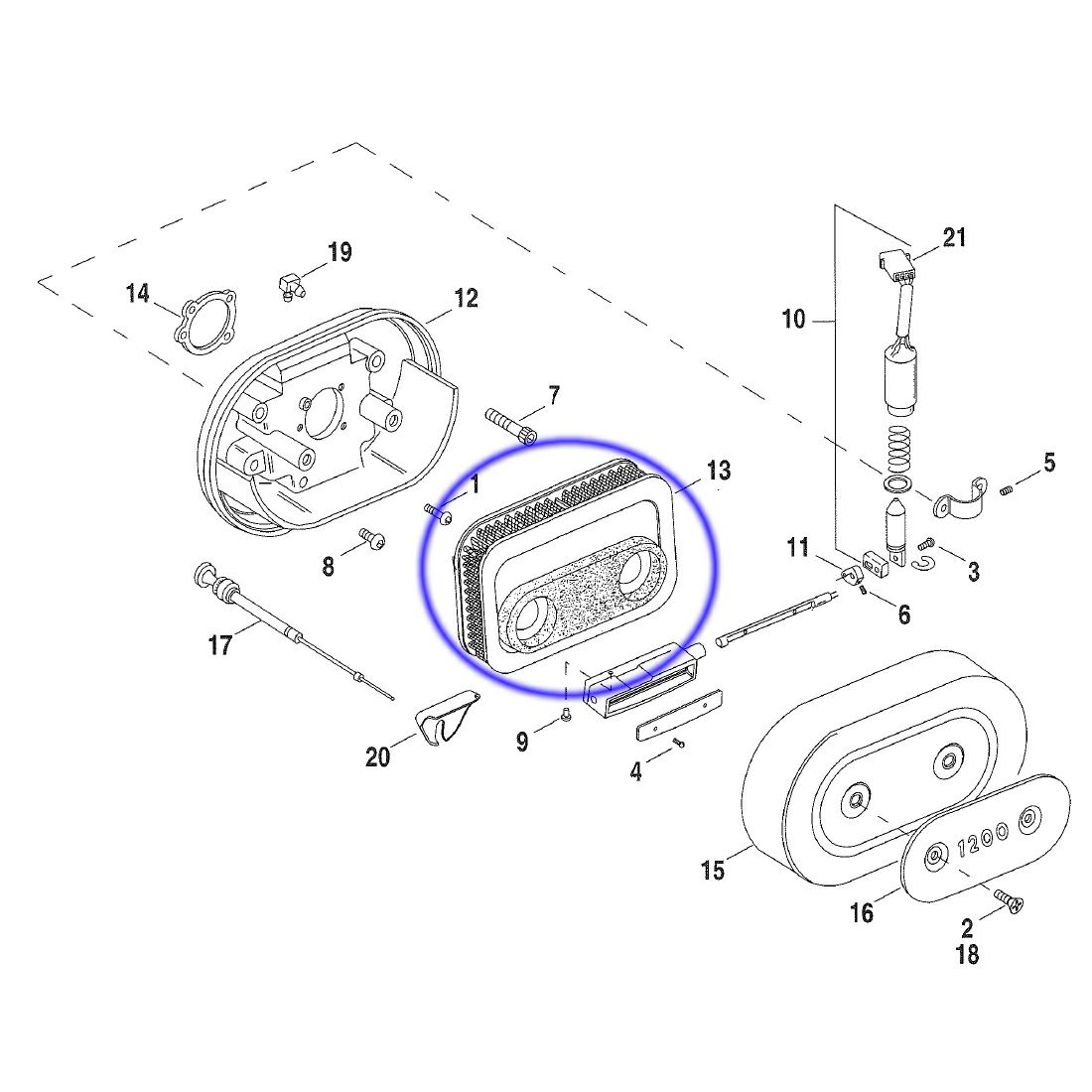 Drag Specialties ノーマル互換エアフィルター-02