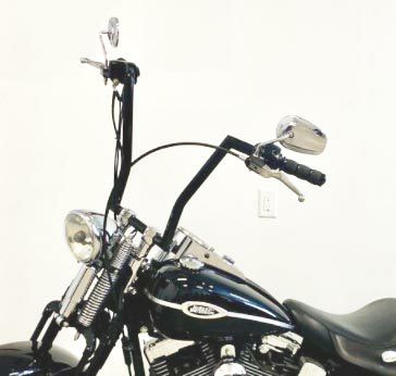 Siouxside Choppers ロードキングハンドルバー 16インチ グロスブラック