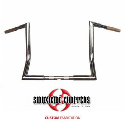 Siouxside Choppers ストリートグライドハンドルバー 12インチ クローム