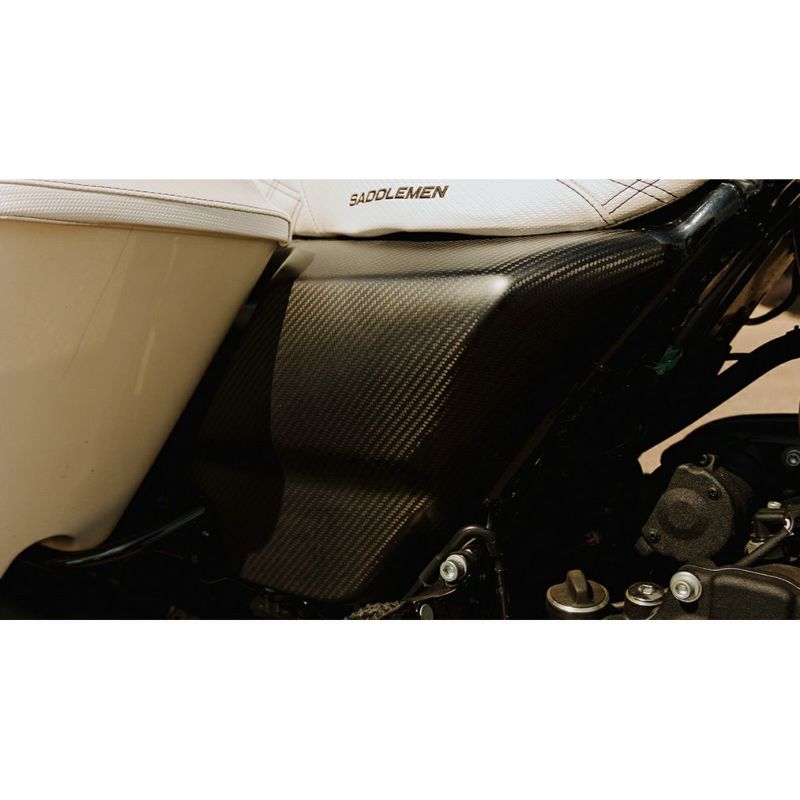 SLYFOX カーボンファイバー サイドカバー マット仕上げ-01