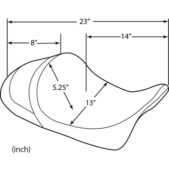 Drag Specialties EZ-ON ロー・アンド・フォワードポジション ソロシート-06