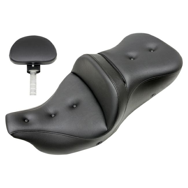 Saddlemen ヒーテッド・ロードソファ PT 2UPシート バックレスト