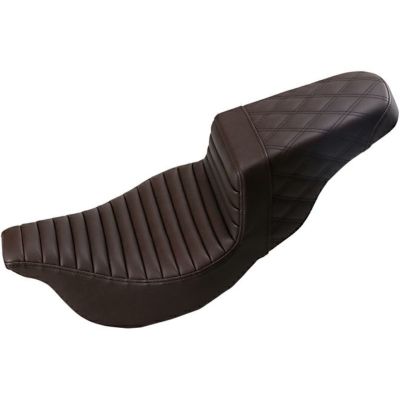 【SALE】Saddlemen ステップアップシート ブラウン　ハーレー、ツーリングモデル用
