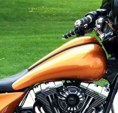HOGWORKZ ハーレー ストレッチタンク　6.6ガロン　ツーリングモデル用