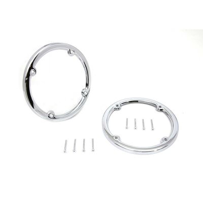 V-TWIN ツアーパック スピーカートリム　クローム　1998～2013 ツーリング