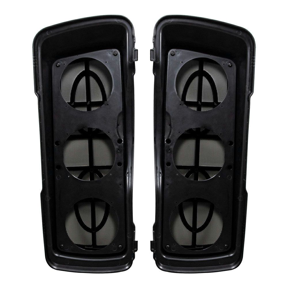 Saddle Tramp トリプル5.25インチスピーカー サドルバッグリッド-03