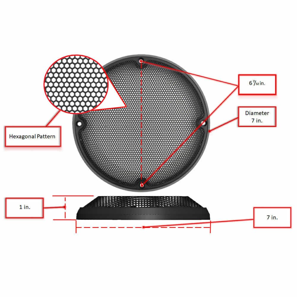 Saddle Tramp ロワーフェアリング用 6.5インチスピーカーポッド-05