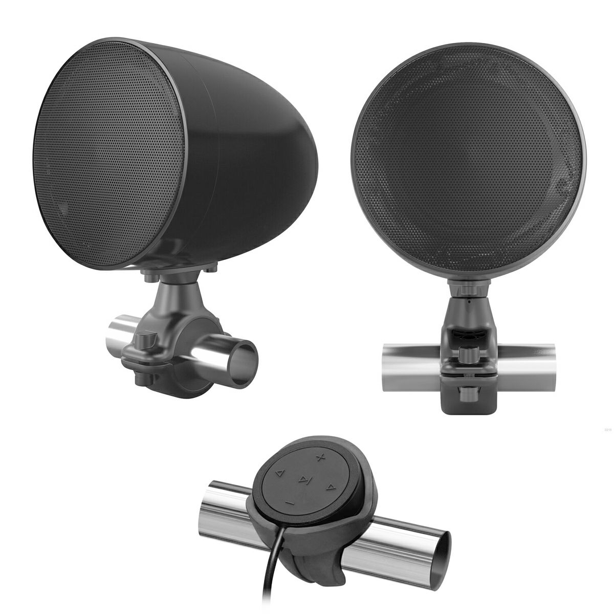 BOSS アンプ内蔵 3インチ・ユニバーサルスピーカーキット ブラック-01