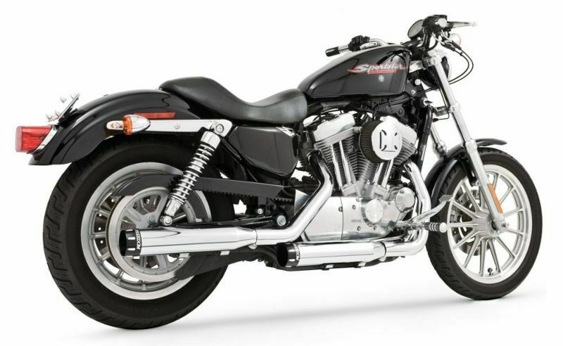 フリーダムパフォーマンス エキゾースト シグネチャー・スリップオンマフラー クローム/ブラック-01