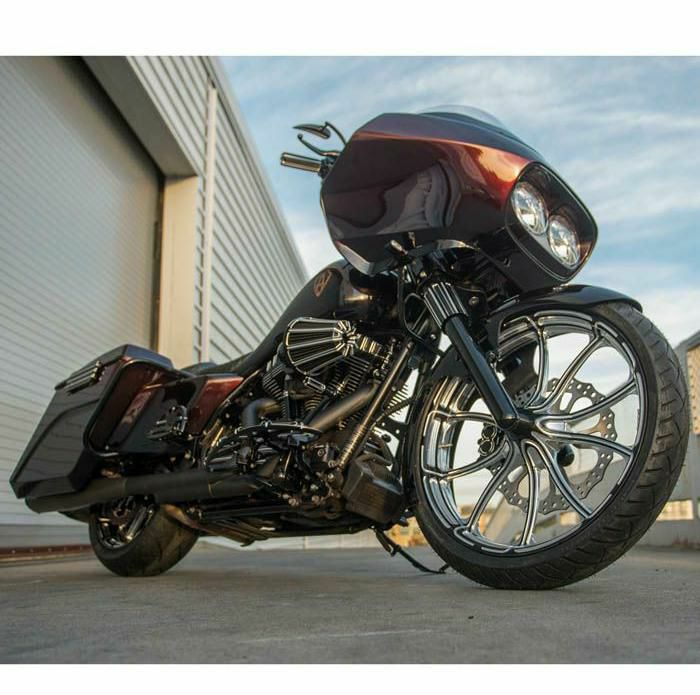 アレンネス Flare5 21x3.5 フロントホイール ブラック-02