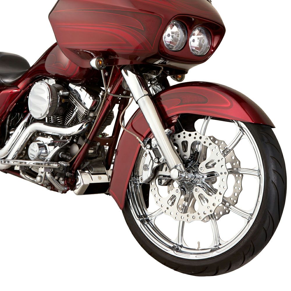 アレンネス Flare5 26x3.5 フロントホイール クローム-01