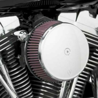 Arlen Ness MINI22 エアクリーナーキット クローム スポーツ