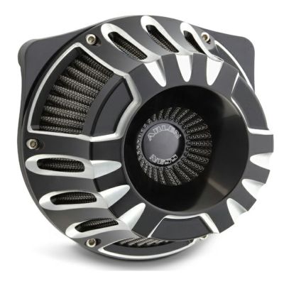 【セール】アレンネス インバーテッド 乾式エアクリーナー Deep Cut ブラック スポーツスター
