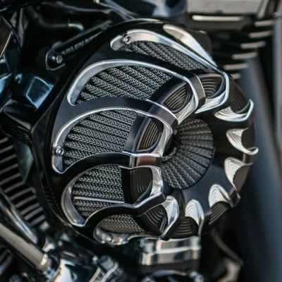 アレンネス ドリフト・インバーテッド　エアクリーナー　ブラック　M８ツーリング、M8ソフテイル Arlen Ness