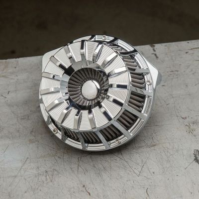 アレンネス 15スポーク インバーテッド エアクリーナー　クローム スポーツスター