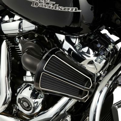 アレンネス Monster Sucker エアクリーナーキット Beveled ブラック