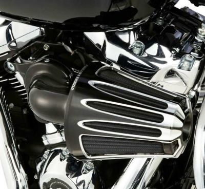 アレンネス モンスターサッカー 乾式ハイフロー エアクリーナーキット Deep Cut ブラック 電子制御