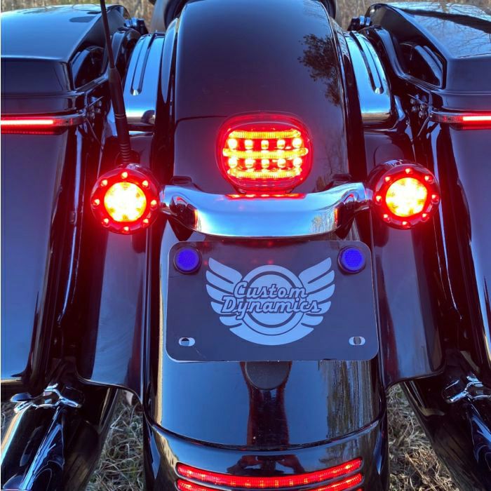 2015以降 ロードグライド PODZ LEDウインカー ブラック（ショーティ 