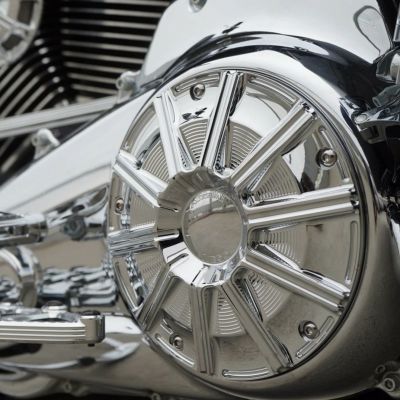 アレンネス 10 Gauge ダービーカバー クローム