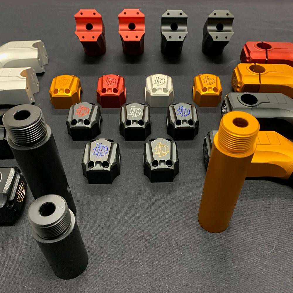 ラッキーデーブス PEACEMAKER ライザー 6インチ ブラック/ブラック/ブラック-02