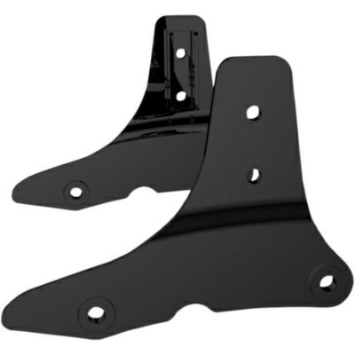 Khrome Werks シーシーバーサイドプレート ブラック　ツーリングモデル用