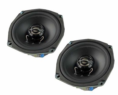 Hogtunes ツーリング用スピーカーセット リア 6オーム 1998～2005 FLHT、FLHTC