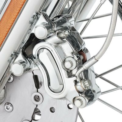 フロントキャリパーキット クローム　ダイナ、ソフテイル
