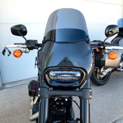 DOUGZ Custom スパルタンミニフェアリング用 6インチアップスクリーン ダークスモーク