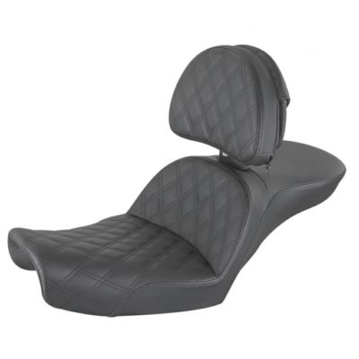 Saddlemen エクスプローラー・LS 2UPシート バックレスト付