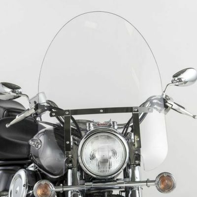 Slip Streamer クラシック ウインドシールド 22インチ クリア 49mmフォーク用