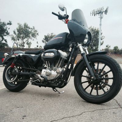Burly 12インチ Tバーハンドル用ケーブルラインキット ブラック　XL1200CX 2016～2021