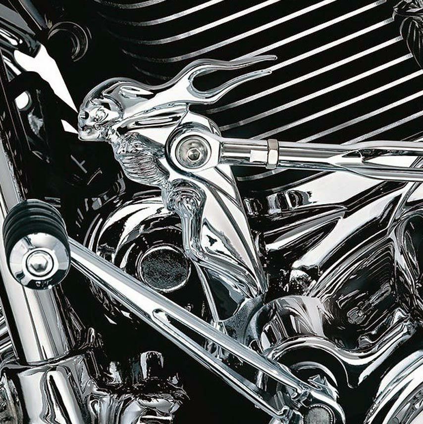 ハーレー　クリアキン　フレイムシフトリンケージ　ソフテイル SALE】クリアキン フレイム・シフトリンケージ |ハーレーパーツ専門店