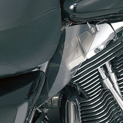 ハーレー、サドルシールド・ミラースモーク　ツーリングモデル　Kuryakyn'97～'07