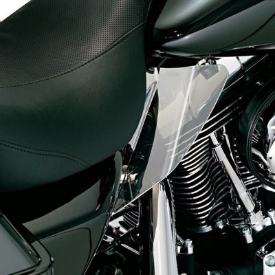 ハーレー、サドルシールド・ミラースモーク　Kuryakyn