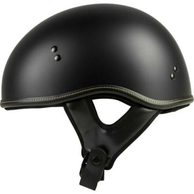 Highway21 357マグナム ソリッドハーフヘルメット マットブラック 2XL