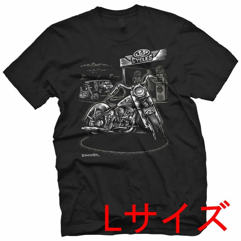 BOMONSTER "Gas" Tシャツ Lサイズ-01