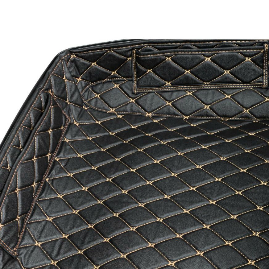 HOGWORKZ チョップドツアーパック用ライナー ブラック/クリームステッチ-04