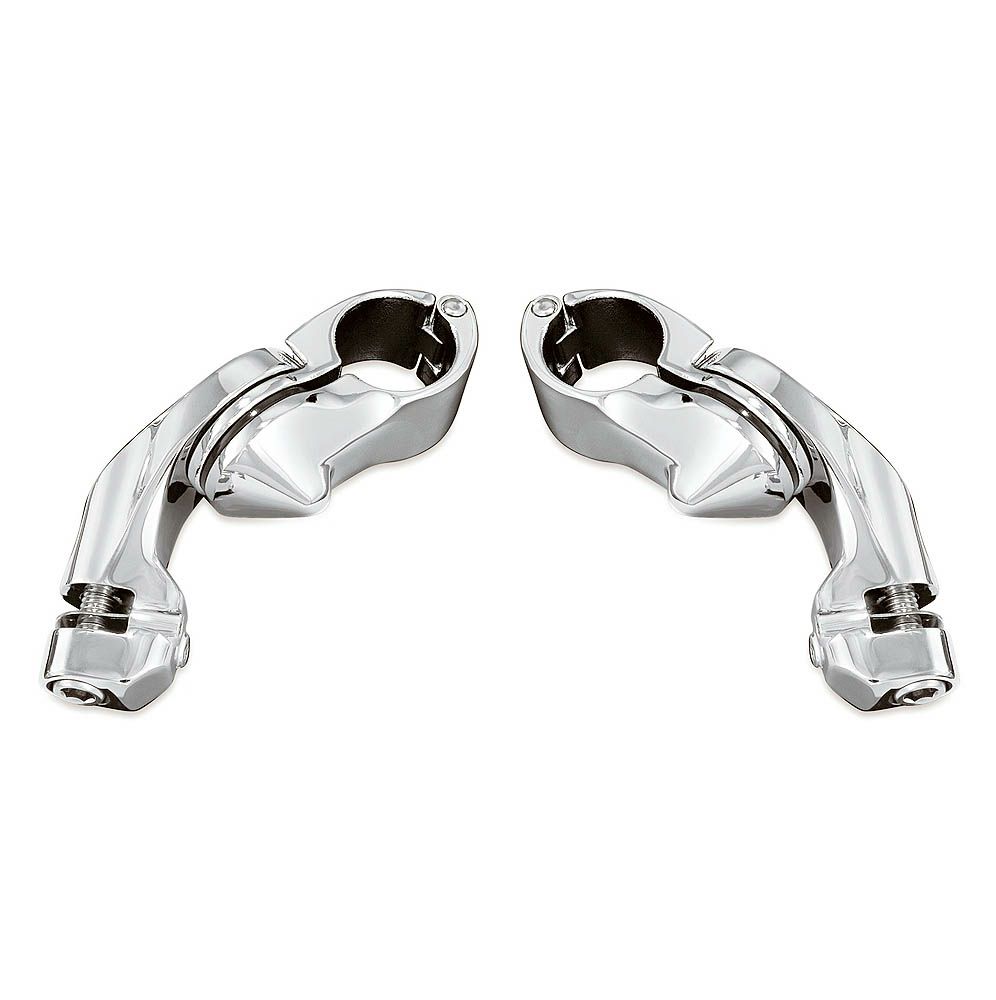 クリアキン アジャスタブルクルーズマウント ショートアーム クローム 左右セット-02