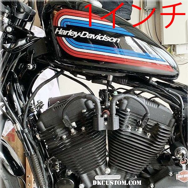 DK-Custom スポーツスター タンク・リフトアップキット 1インチ 