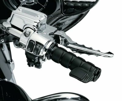 クリアキン　ブラックISOグリップ　左右ペア　電子制御スロットル車用