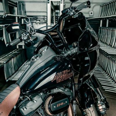 Factory47 Cali Bar ストレート 12インチ ブラック