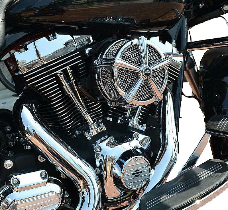 クリアキン　HI-FIVE マッハ2・エアクリーナー　クローム-02